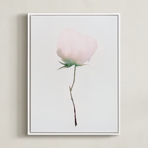 This is a pale peony art by jinseikou called budding peony