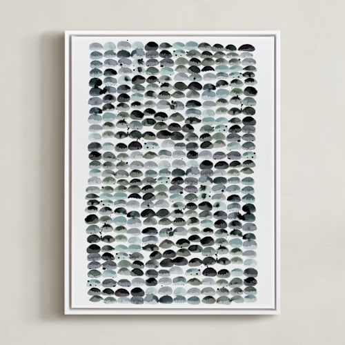 This is a mist art by Kelly Ventura called pebbles