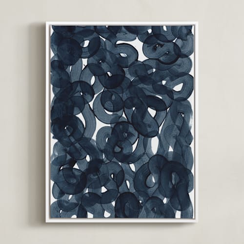 This is a indigo art by Erin McCluskey Wheeler called indigo ink