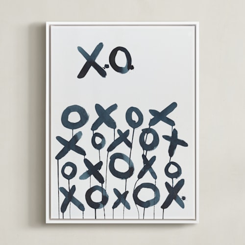 This is a smoky black art by Michelle Owenby Design called xo sol