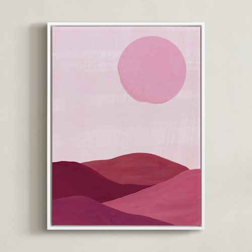 This is a ruby art by Annie Shapiro called sand mountains
