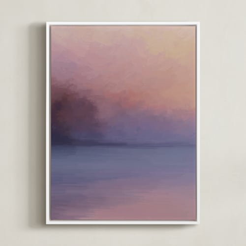 This is a midnight blue art by Amy Hall called early rise