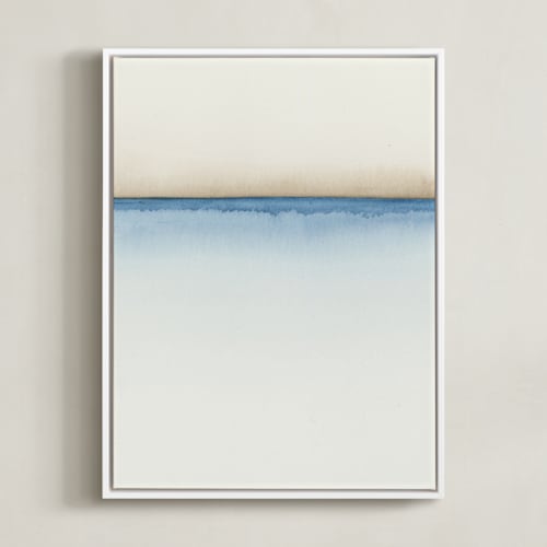 This is a nautical blue art by Emily Magone called playa one
