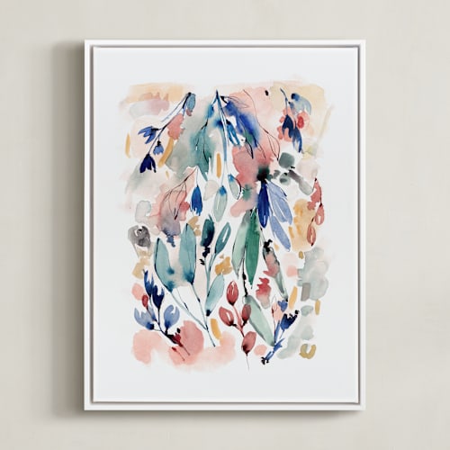 This is a peach art by Sara Berrenson called awakening