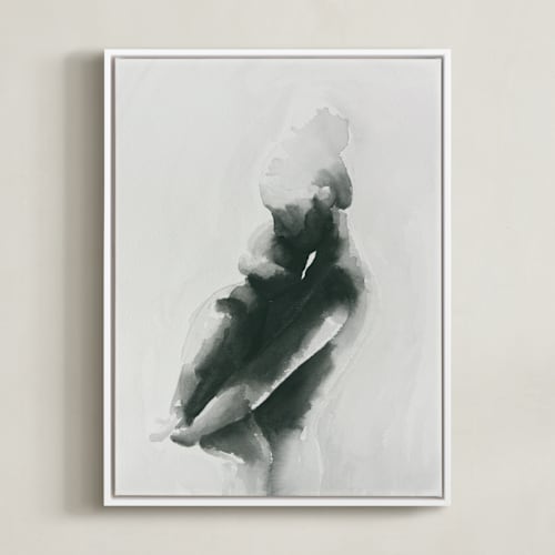 This is a pewter art by Kate Ahn called mother embrace color