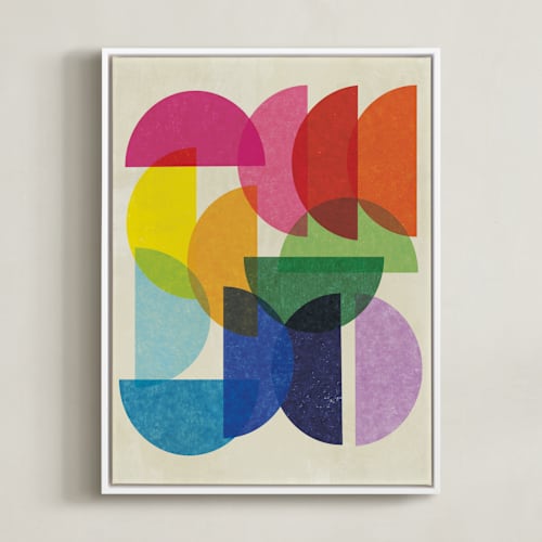 This is a rainbow art by Krissy Callahan called rainbow paper