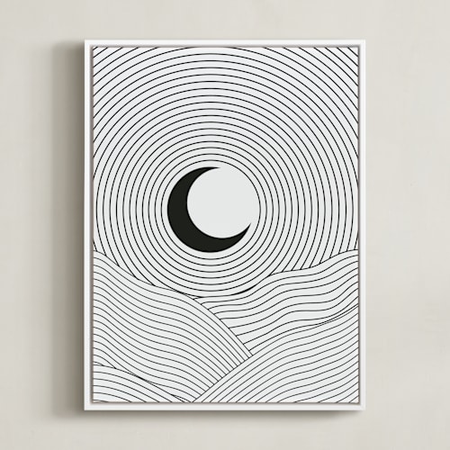 This is a stripped art by Zani van Zyl called sun and moon ii
