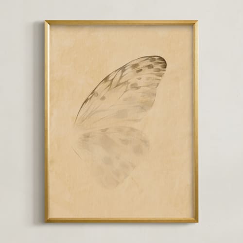 This is a vintage ivory art by jinseikou called vintage mariposa ii
