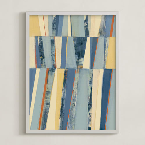 This is a dusty green art by Pippin Schupbach called put in order