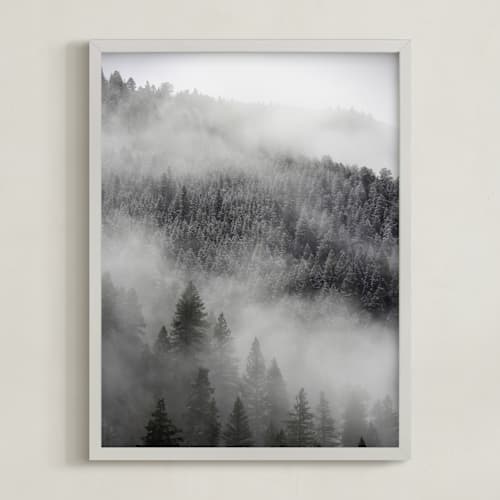This is a mist art by Jenna Holcomb called into the fog