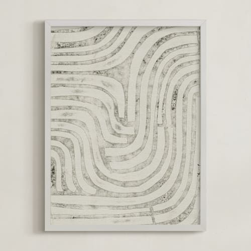 This is a fog grey art by Alisa Galitsyna called maze