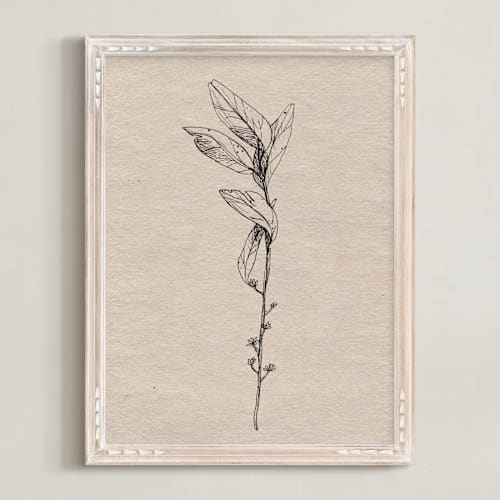 This is a brown paper art by Andrea Rose called dancing branches