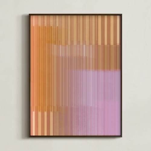 This is a light art by Maja Cunningham called in the morning light