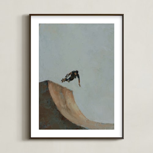 This is a fern art by Wendy Keller called skate