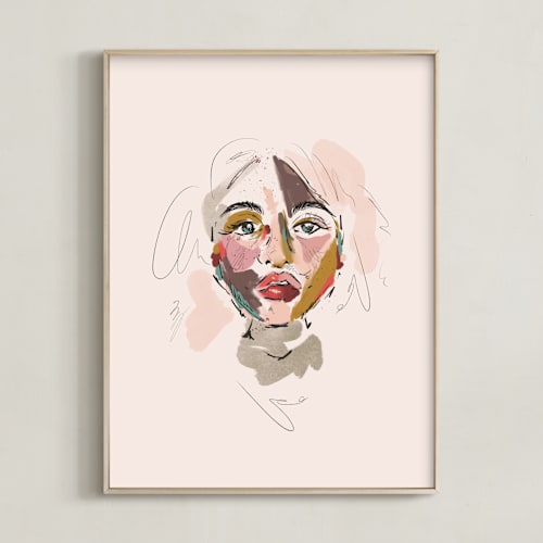 This is a rouge art by Kristen Smith called the sum of its parts