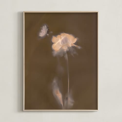 This is a earth art by Sarah Hart Morgan called single dahlia flower