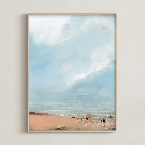 This is a sky art by Lindsay Megahed called rocky beach