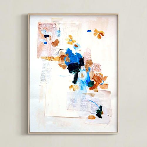 This is a cream art by Mallory Grace called memory