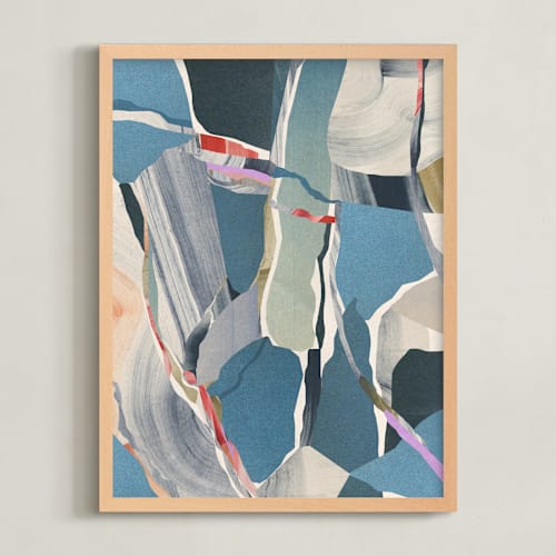 This is a gemstone art by Sumak Studio called abstract geological form ii
