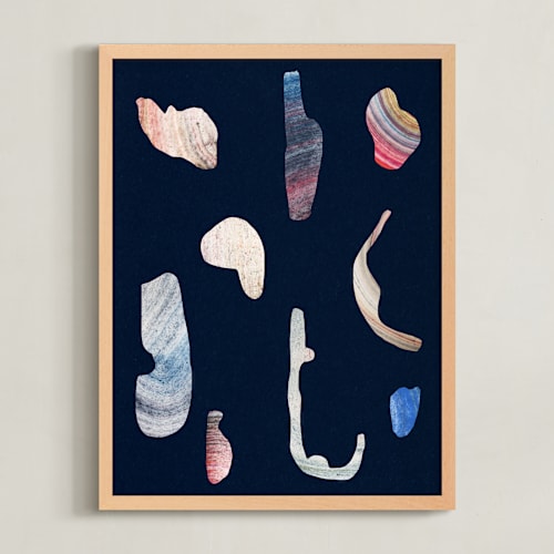 This is a prehistoric art by Sumak Studio called ancient shapes 2