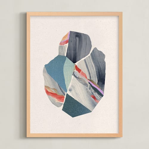 This is a mineral art by Sumak Studio called abstract geological form i