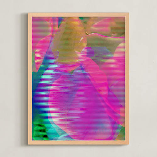 This is a neon art by Karen Kardatzke called spring loading...