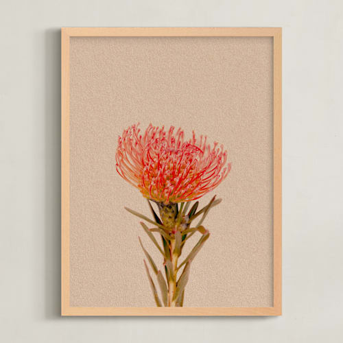 This is a clay art with standard by Paola Benenati called protea collection 1