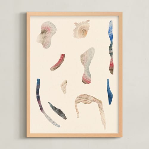 This is a museum art by Sumak Studio called ancient shapes 1
