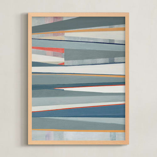 This is a slate art by Pippin Schupbach called intersection