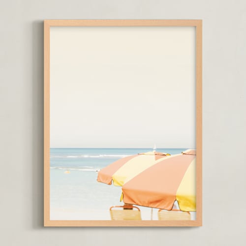 This is a beach art with standard by Irene Suchocki called sunshine state