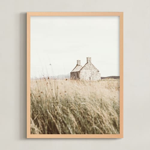 This is a wheat art by Kamala Nahas called highland prairie ii