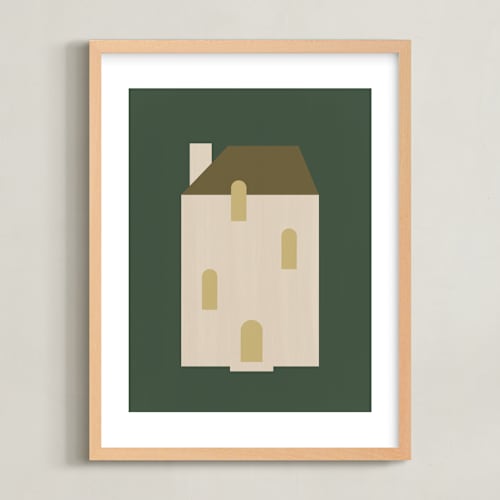 This is a forest kids wall art by Ani Somi called maisonette