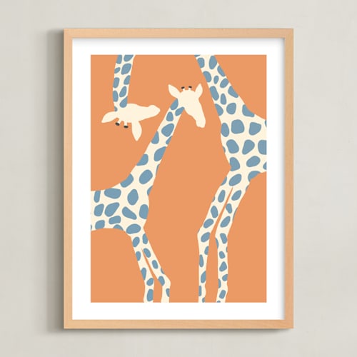 This is a desert nursery wall art with standard by Anne Ciotola called spots