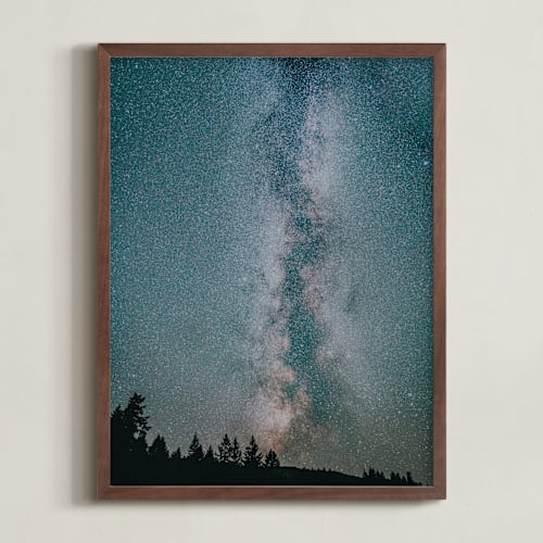 This is a night sky art by Rob Wilson called light in the darkness