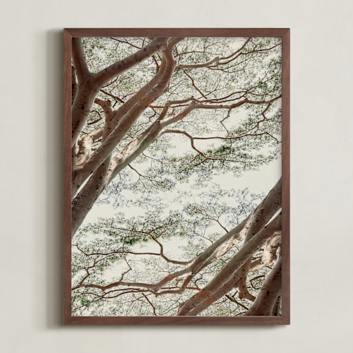 This is a woodland green art by Alicia Abla called tapestry i