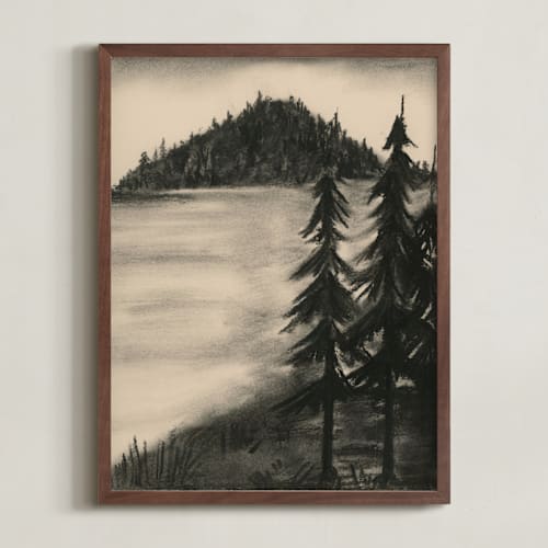 This is a moonlight art with standard by Teju Reval called misty night 2