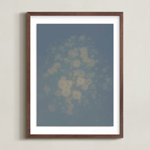 This is a cloud art by Baumbirdy called dusted daisies