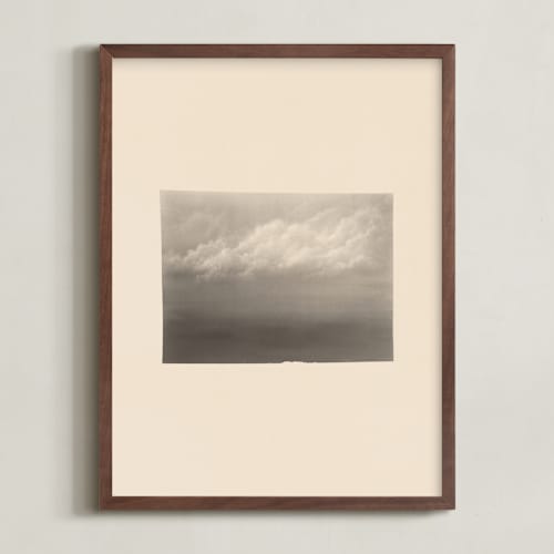 This is a vintage grey art by jinseikou called pilvi i
