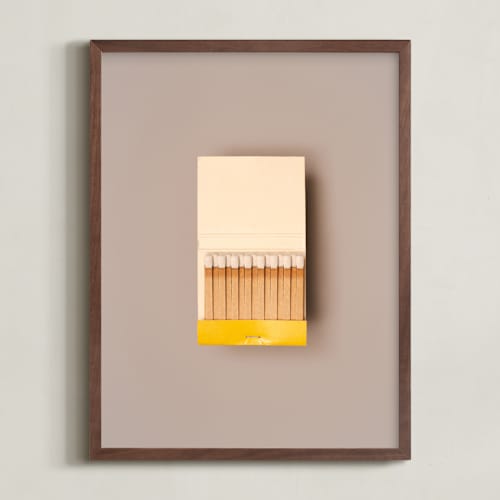 This is a color match yellow art by Andrew McClintock called unstruck yellow