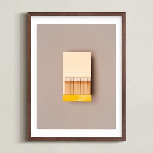 This is a color match yellow art by Andrew McClintock called unstruck yellow