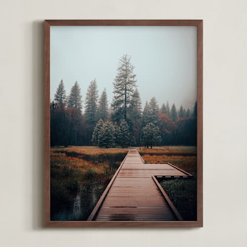 This is a moody sage art by Tania Medeiros called misty