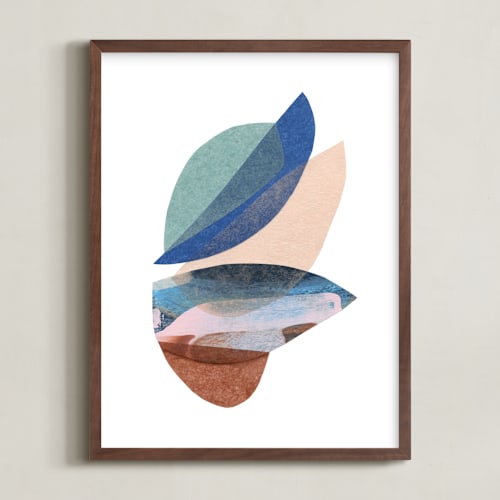 This is a rainbow art by Carrie Moradi called tropical flora