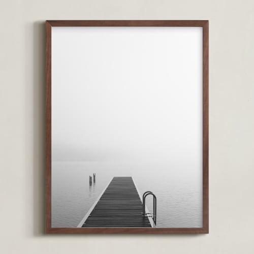 This is a light grey art by Jennifer Morrow called the edge
