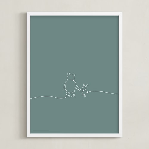 This is a forest disney art by Britt Mills called a simple stroll