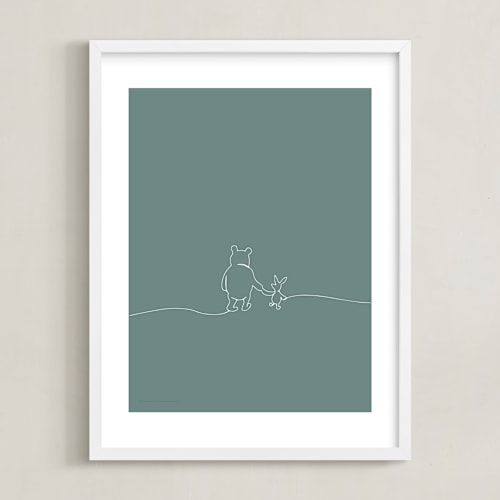 This is a forest disney art by Britt Mills called a simple stroll