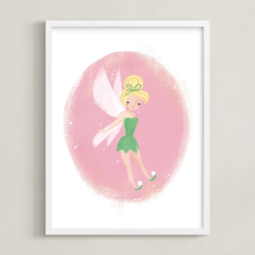 This is a blush disney art by Itsy Belle Studio called tink flies