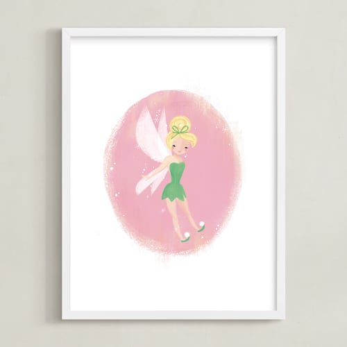 This is a blush disney art by Itsy Belle Studio called tink flies
