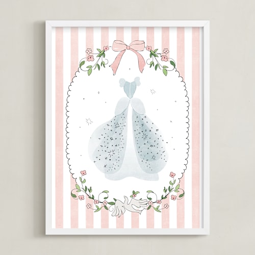 This is a blush disney art with standard by Kamala Nahas called disney princess cinderella dress-up