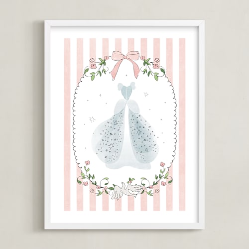 This is a blush disney art by Kamala Nahas called disney princess cinderella dress-up