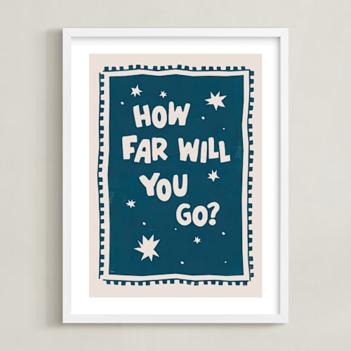 This is a ocean disney art by Kamala Nahas called disney's moana wayfarer 1